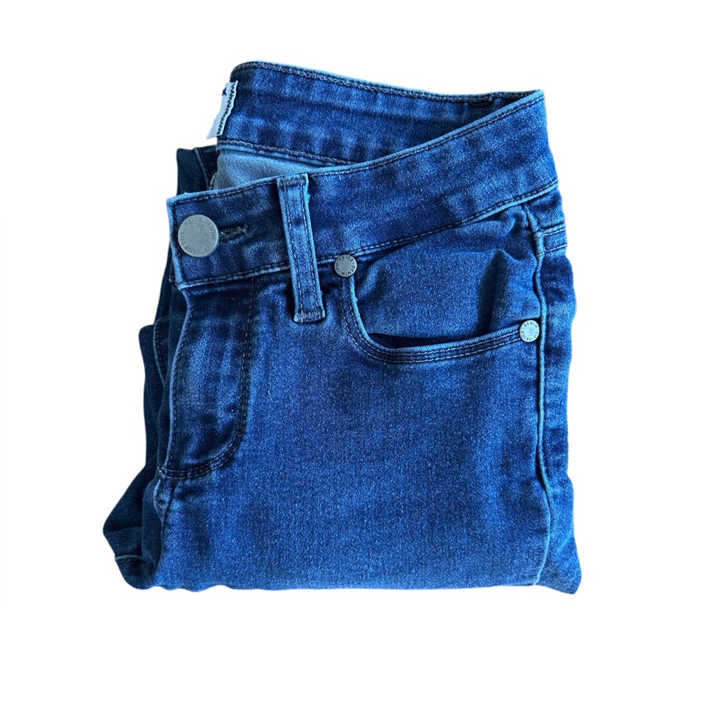 PAIGE Women's Blue Ankle Jeans